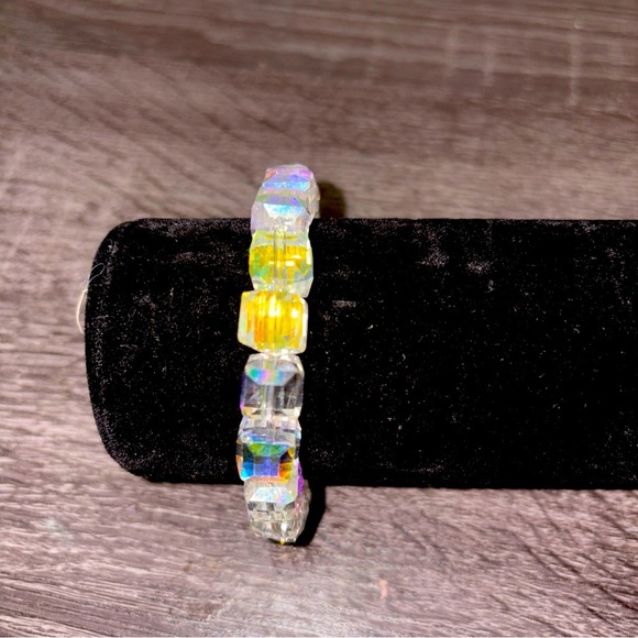 Women’s Stretch Beads Gorgeous  Bride Wedding White - Picture 4 of 6